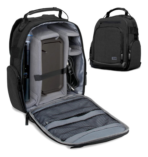 Usa Gear Mochila Para Equipos De Audio - Estuche Para Micróf