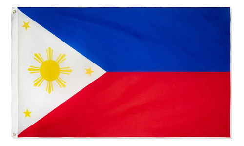 Danf Bandera De Filipinas, 3x5 Pies, Banderas Nacionales Fil