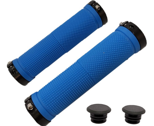 Imagen 1 de 5 de Mangos Gw Grip Puño Manillar Bicicleta Con Anillo Bloqueo