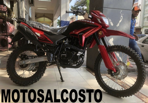 Moto Todoterreno Ranger 250cc Con Barra Invertida Y Parilla