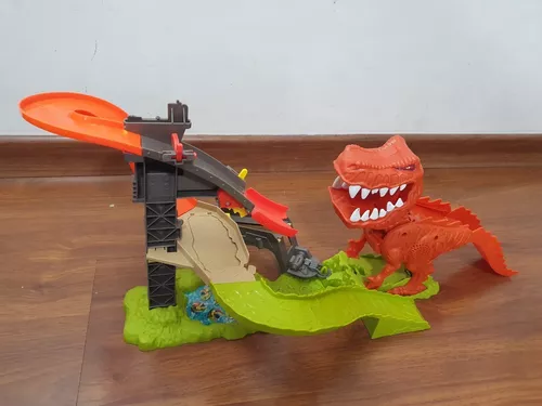 Pista Radical Ataque do Dinossauro - 99 Toys - Mundial Casa e Presentes