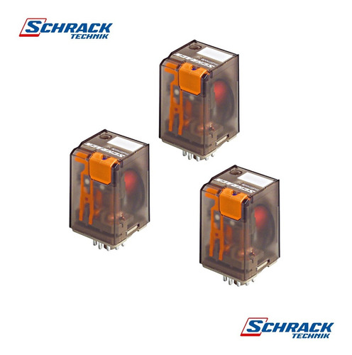 Relevadores Varios Modelos Schrack 11 Pines 24vcd