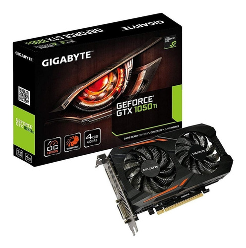 Imagen 1 de 2 de Tarjeta De Video Geforce Gtx 10 Series Gtx 1050 Ti 4gb