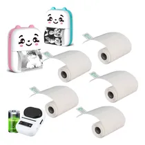 Comprar Rollos Térmicos Autoadhesivos Pack X5 Mini Impresora Térmica