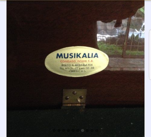 Imagen 6 de 11 de Piano Kemble De Madera - Inglés Cod-1500-00114