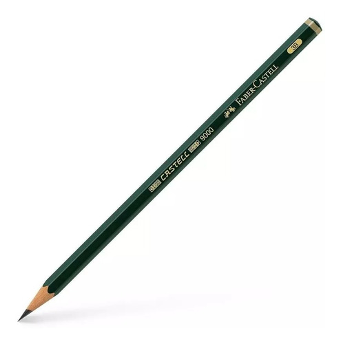 Lapiz Faber Castell 3b Grafito 9000 X Unidad