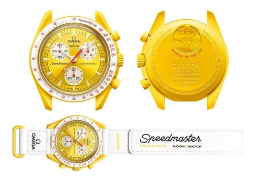 Reloj Bioceramic Moonswatch Omega Swatch Mission To The Sun