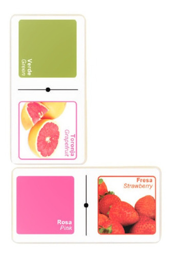 Dominó Colores Y Frutas - Material Didáctico