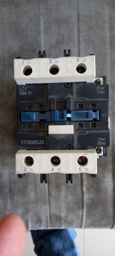 Contactor 125 Amp Eléctrico Stromelec C1 9511m6 220v . Nuevo