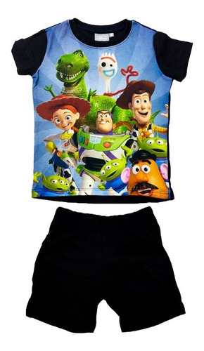 Pijama Disney Spiderman Toy Story Buzz Woody Cars Mickey