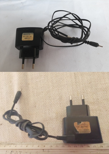 2 Carregador Nokia 5v Plug Redondo Ponta Fina 350 Ma C 1537