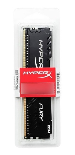 Memoria RAM Fury DDR4 gamer color negro 8GB 1 HyperX HX432C16FB3/8