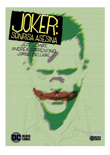 Imagen 1 de 4 de Joker Sonrisa Asesina Dc Comic Black Level Ovni Scarlet Kids