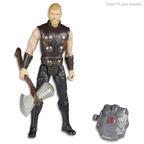 Boneco Vingadores Guerra Infinita 30cm - Thor Power Fx E0616