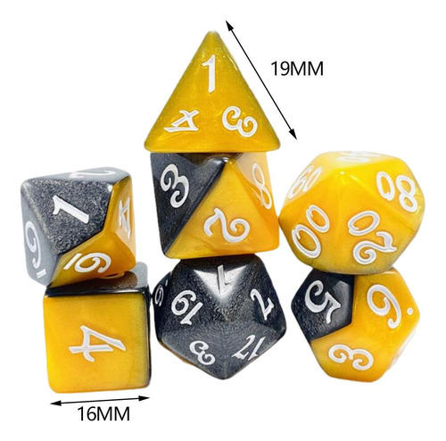 Juego De Dados De 7 Uds, Dados De Juego De Fiesta, Dados