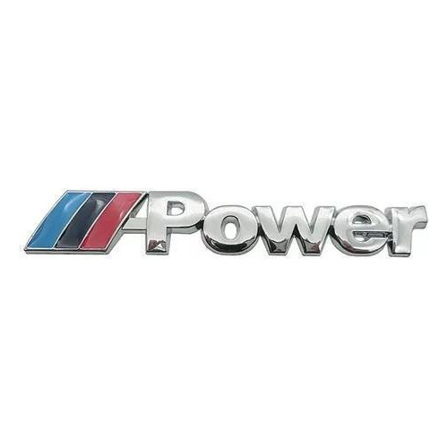 Emblema Bmw M Power Importado - 9,5cm X 1,5cm