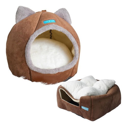 Cama Casa Toca Iglu Tenda Caminha Cabana Para Gatos Pet 40x4