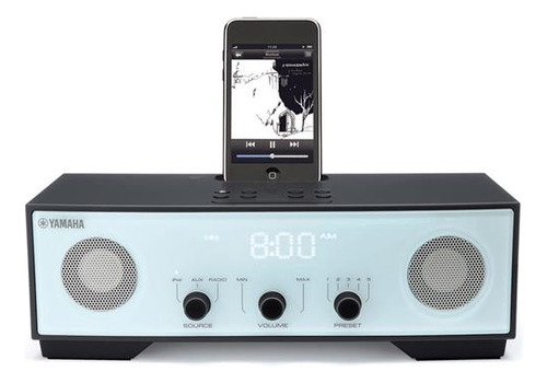 Yamaha Tsx80lb iPod Clock Light Blue