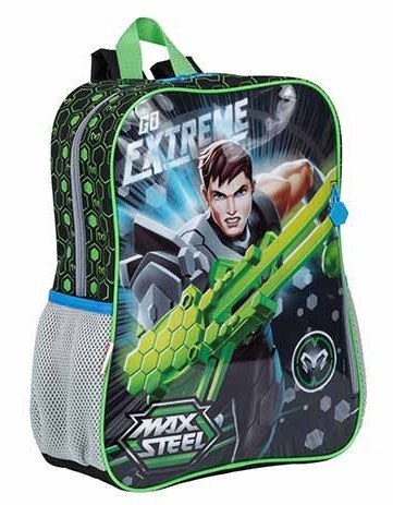 Mochila Escolar Max Steel Tam G Costas 18m Sestini 2018