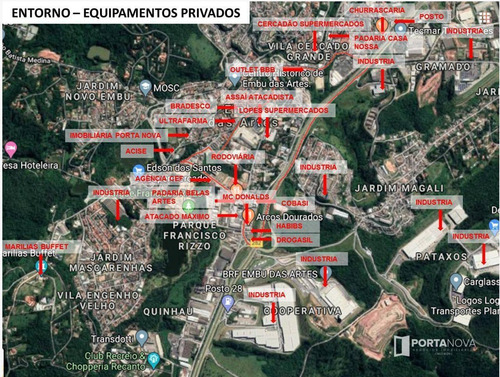 Terreno À Venda, 250 M² Por R$ 300.000,00 - Engenho Velho - Embu Das Artes/sp - Te0088