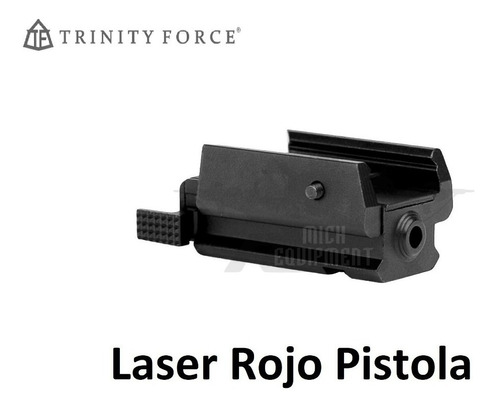 Laser Rojo Chico Pistola Riel Picatinny Trinity Force