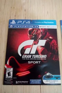 Gran Turismo Sport Ps4 - (modo Vr Modo Incluido)