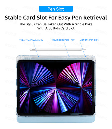 Capa Funda Para Galaxy Tab S9 Plus/s9 Fe Plus/s10 Plus 12.4