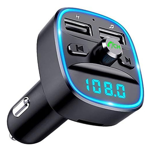 Transmisor Fm Bluetooth Automóvil, Adaptador Bluetooth...