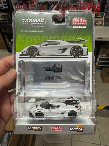 Tarmac Works Global64 Koenigsegg Jesko Attack Mijo Exclusive Color Blanco