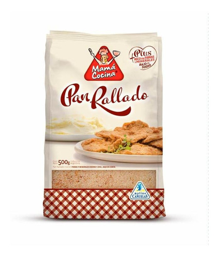 Pack X 18 Unid. Pan Rallado   500 Gr Mam.cocina Pan Rallado