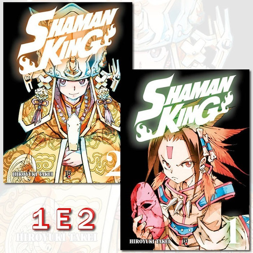 Shaman King 1 E 2 Big! Mangá Jbc! Novo E Lacrado