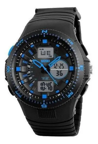 Reloj pulsera Skmei Rel gio Masculino Skmei 1198 AnaDigi de cuerpo
