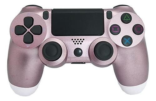 Joystick Control Compatible Con Play 4 Inalámbrico Rosa Meta