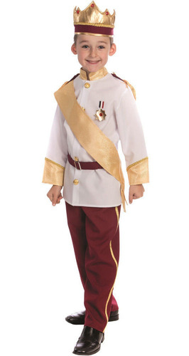 Disfraz Talla 4t Para Niño De Príncipe Real Halloween