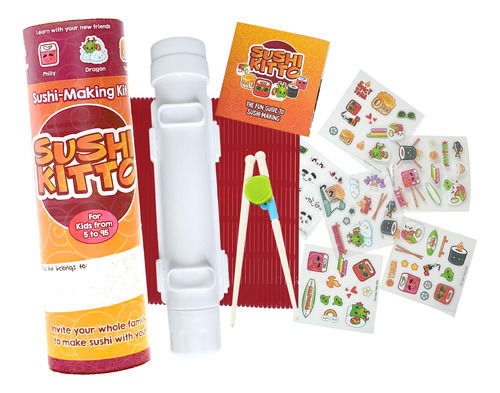 The Asian Table Sushi-kitto - Kit De 10 Piezas Para Hacer Su