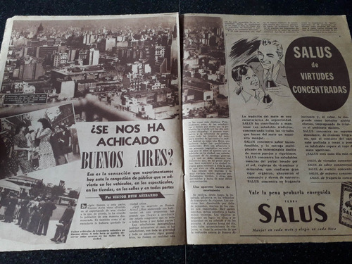 Revista Aquí Está Buenos Aires Parravicini Aviación Firpo