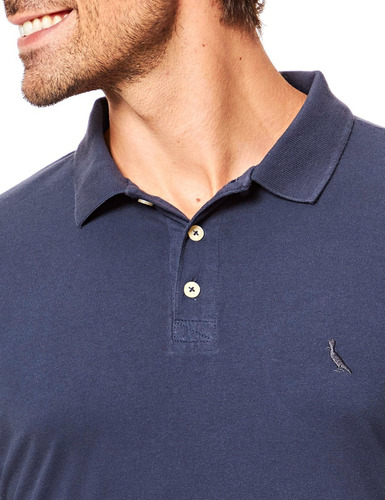 Imagem 8 de 10 de Camisa Polo Masculina Meia Malha Reserva