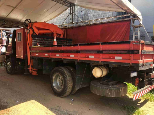 Ford Cargo 1215 Com Munck E Cabine Extra