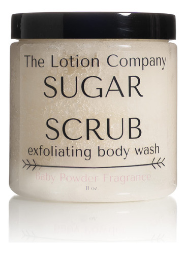 The Lotion Company Sugar Scrub Exfoliante Body Wash, Fraganc