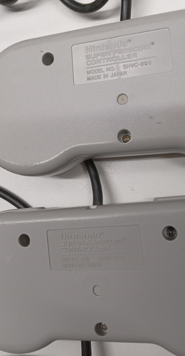 Controles Joystick De Nintendo Super Famicom Snes Gris (Usado)