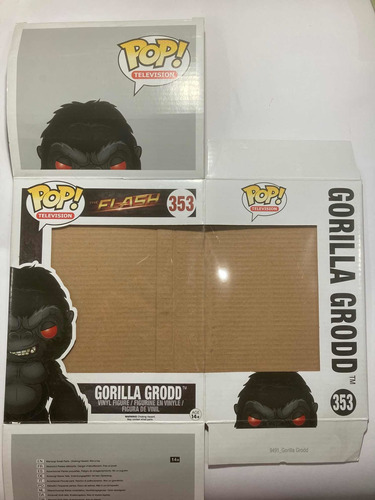 Funko Pop Gorilla Grodd #353 Solo Caja