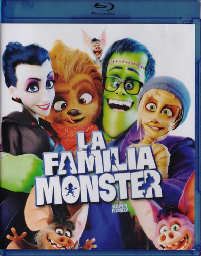 La Familia Monster Happy Family (2017) Pelicula Blu-ray