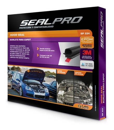 Burlete Para Capot Ford Focus 4p , Sealpro