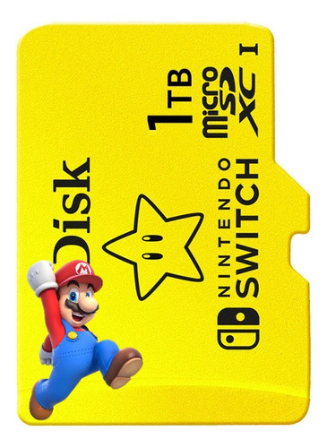 Tarjeta De Memoria Micro Sd Nintendo Switch 1024gb Clase 10.