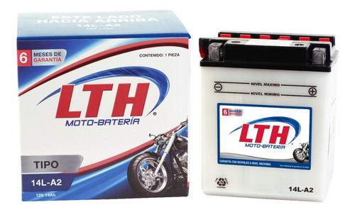 Batería Lth Kawasaki Zx1000-b Ninja Zx10 1000cc - 14l-a2