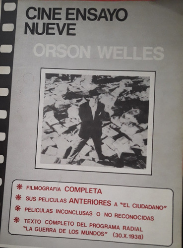 Cine Ensayo Nueve Filmografia Orson Welles Club Nucleo Pv