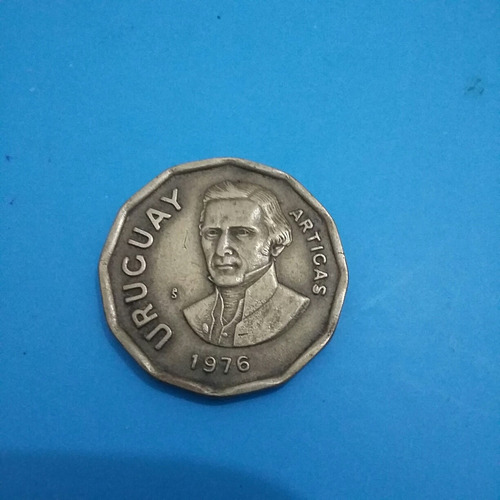 Moneda 1 Nuevo Peso De Uruguay Del Año 1976