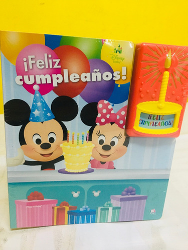 Libro Disney Baby Feliz Cumpleaños !!
