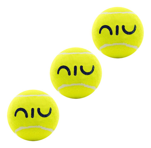 Pelotas De Padel Tubo Niu Resistencia X3 Entrenamiento