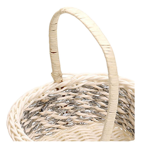Cesta De Almacenamiento Multiusos, Cesta De Picnic Con Asa,